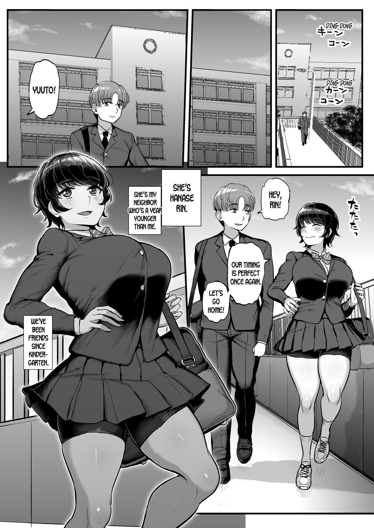 Hentai Manga Comic-My Tomboy Girlfriend Is Being Dyed His Color-Read-2